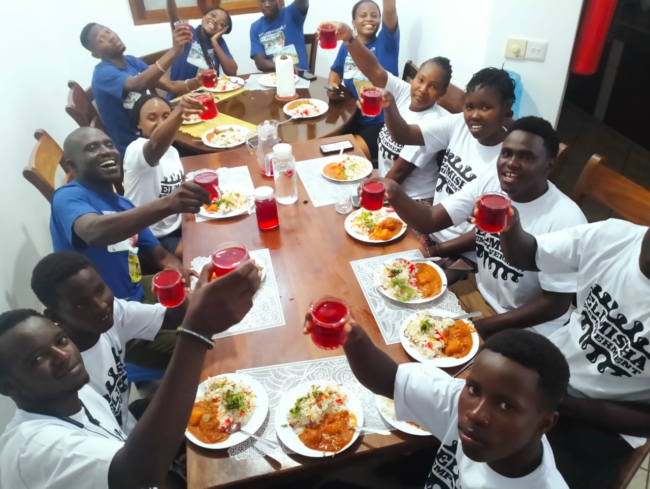 Volunteers During ELimisha Empowerement Community Activity